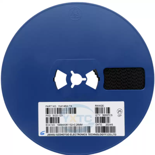 1N4148W/1N4148WS/1N4148WT silk screen T4SOD-123/323/523 switching diode 1N4148WT4SOD-1231 plate 3000 pcs