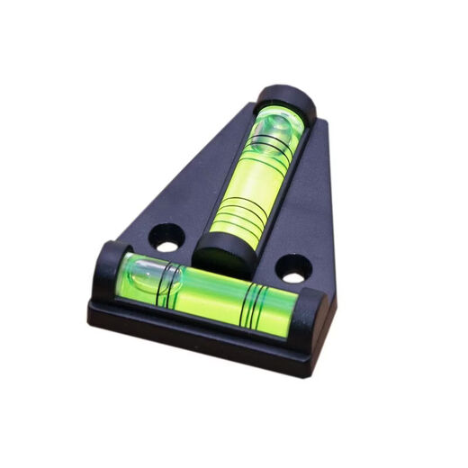 Vinoa cross level, small level, T-type level bubble, two-way measurement, small bubble beads are more accurate, only yellow T-type level, 1 piece