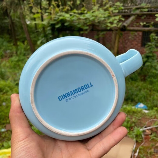 Tuojin 0019 Jade Gui Dog Instant Noodle Bowl Large Capacity Slightly Flawed Ceramic Rice Bowl Big-Eared Dog Lunch Box Dormitory Cartoon With Handle Main Image