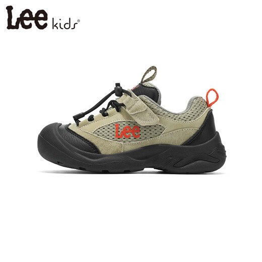 LEE KIDS children's sports shoes men's and women's running shoes 26 spring new running shoes non-slip wear-resistant running shoes casual shoes military green 26 inner length 16.8cm suitable for feet 15.8-16.3cm long