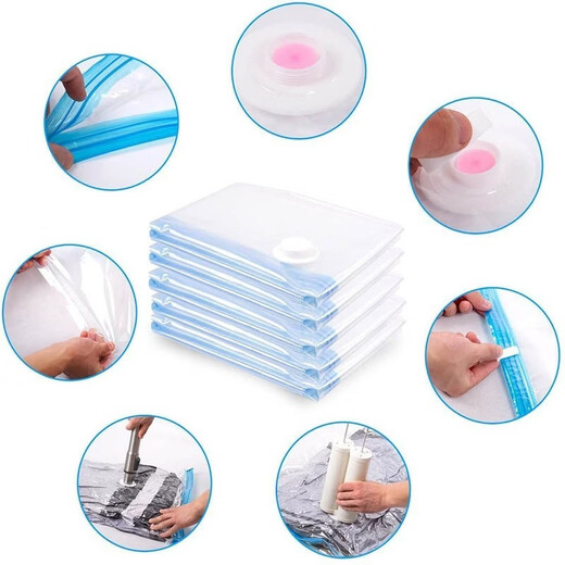 Yusenyi latex mattress storage bag dormitory vacuum clothing quilt compression bag home storage spring extra large mildew-proof 130x100 suitable for single mattress 34x45CM