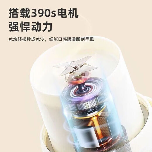 Tuojin Ronghu Juicing Cup Portable Juicing Small Home Juicing Official Large Capacity Wireless Charging Portable White Single Cover (No Juicing Function)