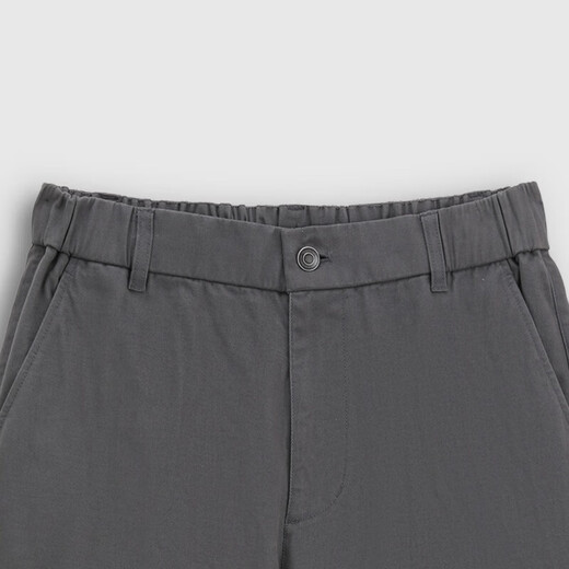 GAP Men's 2026 Spring New Workwear Pocket Elastic Waist Casual Loose Straight Leg Trousers 854017