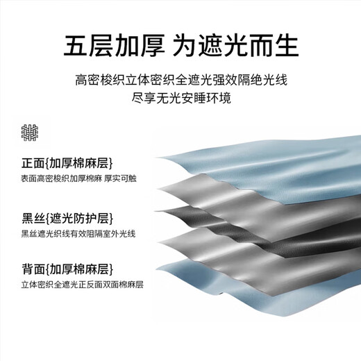 Ali curtains are a set of punch-free Roman rods for home living rooms with full blackout and sunshade cloth suitable for 2.6-3.1*2.7