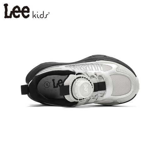 LEE KIDS children's sports shoes men's and women's running shoes 26 spring new running shoes non-slip wear-resistant casual shoes silver gray 26 inner length 17.3cm suitable for feet 16.3-16.8cm