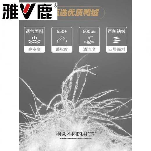 雅鹿冬季外套男2026新款潮牌青少年学生韩版潮流冬天装加厚连帽羽绒服 军绿【加厚升级款】 M