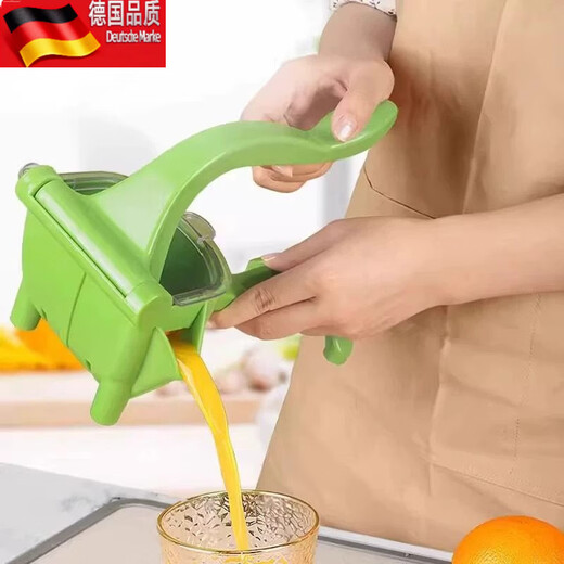 Tuojin manual juicer multifunctional household small lemon fruit juicer plastic fruit manual juicer juicer manual juicer 1 pack thickened and enlarged_juice in 3 seconds