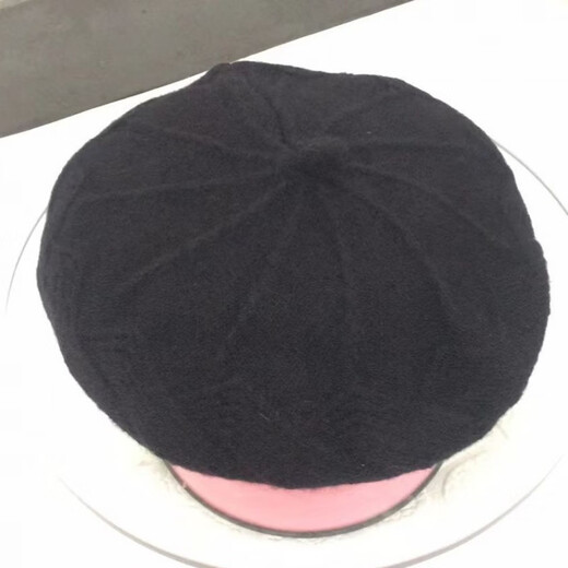 No. 1 Phoenix Thread Hat Women's Autumn and Winter Korean Version Versatile Plus Velvet Thickened Wool Hat Winter Warm Knitted Hat Octagonal Hat Beret Red One Size Knitted with Good Elasticity