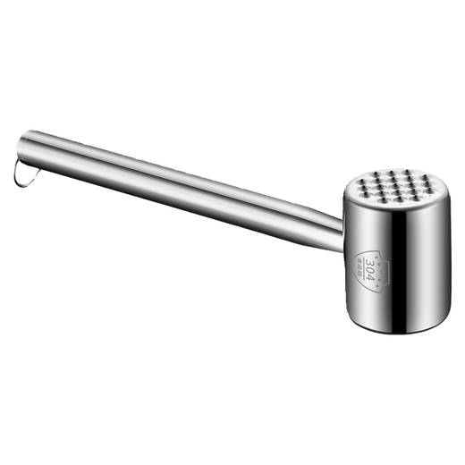 Woxuan meat loosening hammer 316 stainless steel steak special hammer kitchen household 304 beef hammering and breaking tendon smashing hammer 304 stainless steel meat hammer