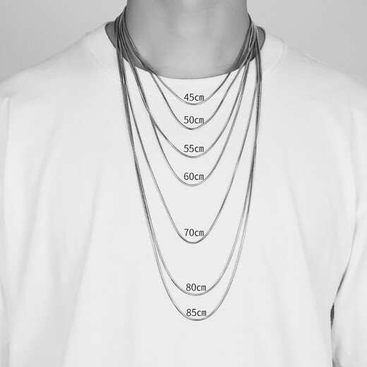 Sa Ya necklace men's fashion accessories punk hip-hop hanging chain boys clavicle chain gift boyfriend lettering men's pendant silver pendant