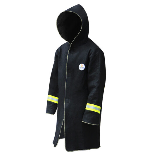 Zhongjia Woan household clothing fire-proof cloak cloak fire blanket fire high-rise escape equipment carbon fiber fire-fighting escape clothing-carbon fiber fire-proof clothing free fire mask