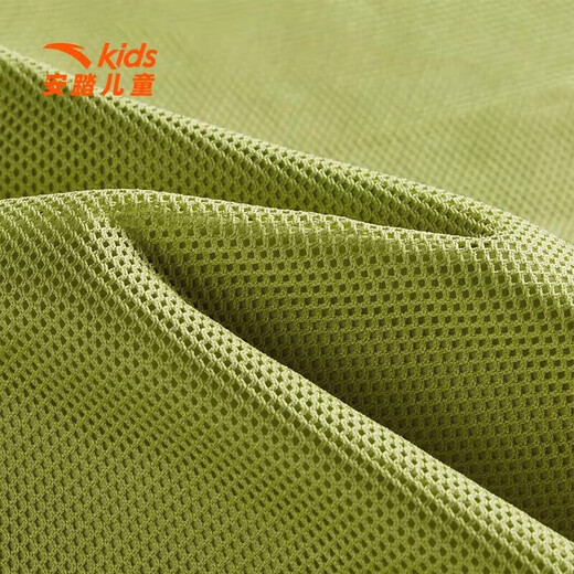 ANTA children's jacket boys 2026 spring new woven sports top outdoor windproof casual hooded assault jacket 6603-3 leaf bud yellow 160 cm