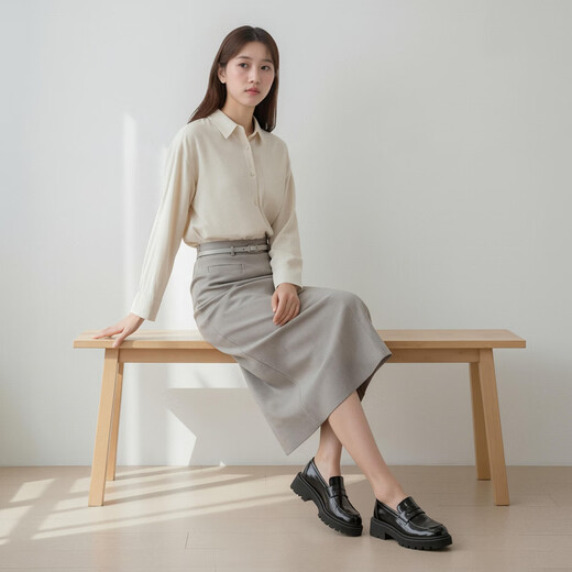 Nishimachimuraya (SETIROM) casual design shirt white one size