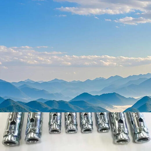 Yusenyi Xu Gong's national standard fish scale pop-up thickened ceiling conjoined body expansion screw one-piece pop-up top three-piece set M12 Xu Gong's pop-up-nut-flat washer (100 sets)