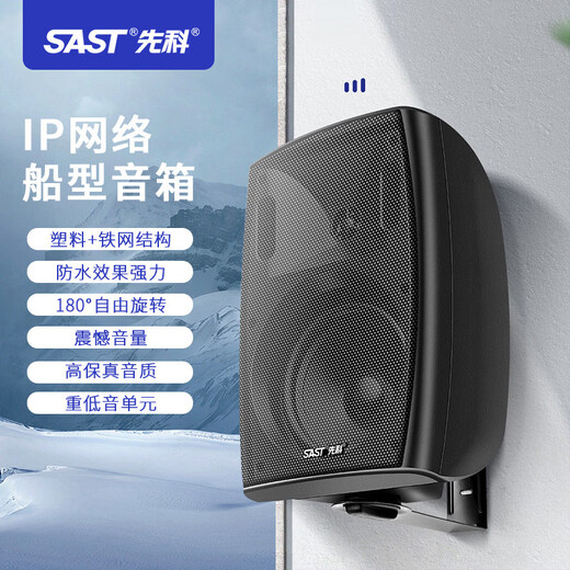 Xianke IP network sound column school park broadcast outdoor waterproof wall-mounted audio amplifier campus cloud intercom IP-17i3 (17-inch i3 server)