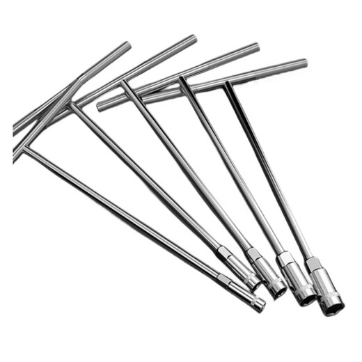 Extended and deepened T-shaped socket wrench set T-shaped car and motorcycle multi-functional repair wrench tool Upgraded and deepened T-shaped-8mm
