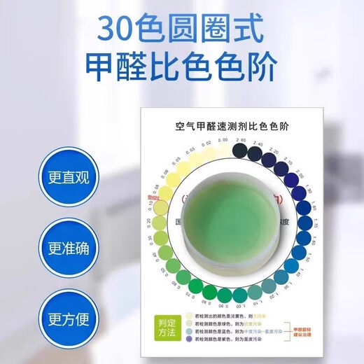 Shantou Lincun Formaldehyde Testing Box for Home New Houses Special Self-Testing Instrument Testing Paper Indoor Air Boxed Single Room Apartment Under 0m Square