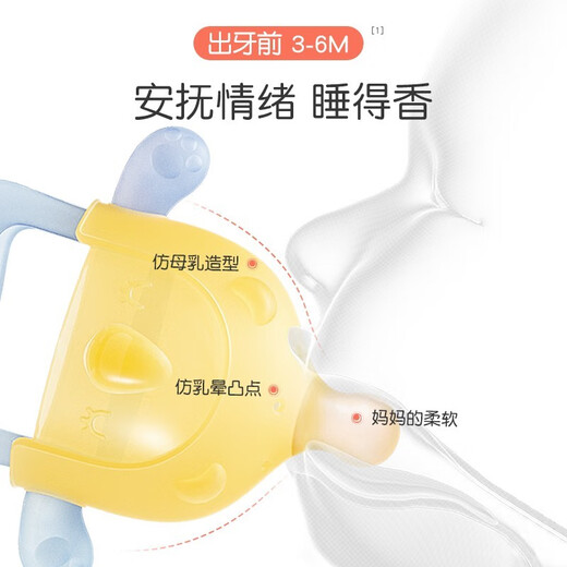 Royal Pet Teether Baby Mushroom Teething Baby Anti-Eating Hand Artifact Oral Bite for 3-12 Months Special for Teething Period/Suitable for 6-18 Months