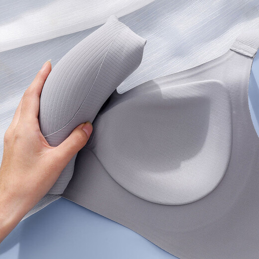 Langsha underwear for women with small breasts, push-up and lift, anti-sagging, auxiliary breasts, fixed cup, seamless, sexy, comfortable and beautiful back bra