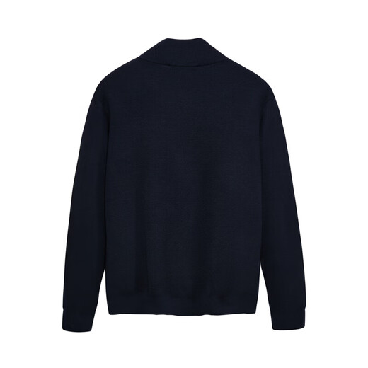 Jiumuwang men's wool sweater autumn and winter warm and comfortable wool knitted sweater with sweater old money style cardigan jacket for men