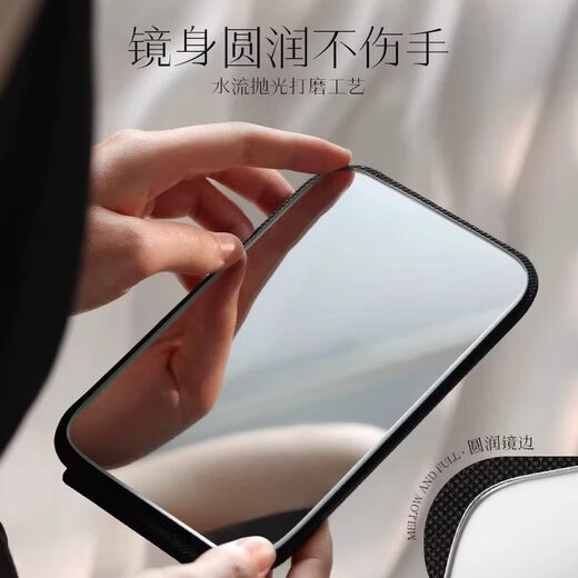 Fat Donglai's same style bathroom makeup mirror high-definition folding ins style student dormitory small mirror portable desktop vertical portable purchase pink small super clear-damaged replacement-7*10.5cm