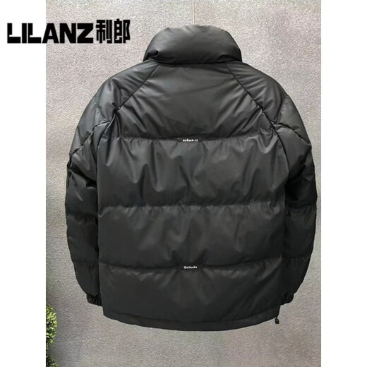 Белый пуховик Lilan, мужская модная брендовая модная зимняя куртка 2025, зима нового стиля, мужская куртка-стойка, теплая и морозостойкая одежда белого цвета XL