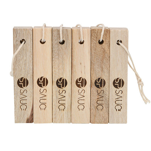 Shantou Lincun camphor wood strips wardrobe clothing mildew-proof, moisture-proof, insect-proof and insect-repellent indoor natural fragrance and deodorizing camphor wood blocks camphor wood strips-6 pieces_mildew-proof and moisture-proof_odor removal