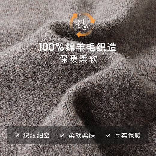 SHANSHAN Shanshan 100% cardigan men's winter heavyweight thickened sweater warm Fair Island animal year red sweater navy blue XL /180