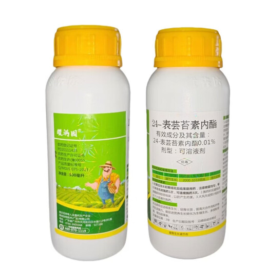 Priority Dayaomanyuan 0.01% 24-epibrassinolide cucumber plant growth regulator to cultivate strong seedlings 500g 5 bottles