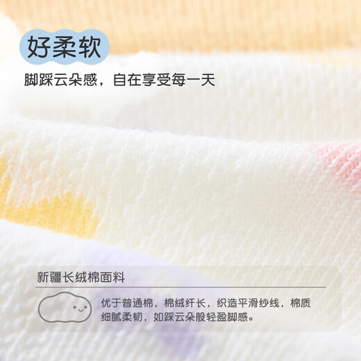 Nido Bear Children's Socks Girls Summer Breathable Thin Mesh Socks Baby Socks Girls Baby Socks Boneless Cotton Socks AW2414 Large Mesh 6 Pairs 6-12 Months (Suitable for Feet Length 9-11cm)