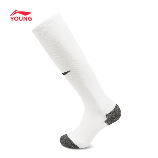 Li Ning (LI-NING) children's football socks for men and women, small and big children, professional football series antibacterial long sports socks SYWLW017-2