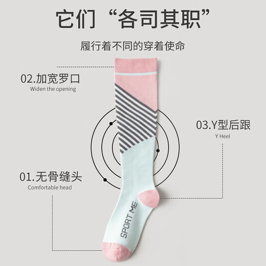 JCZS Varicose Vein Medical Elastic Socks Summer Thin Section Medical Long-Standing Pregnant Women Calf Thrombosis Pressure Socks A-Medical Grade Two Pairs Relief/Varicose Veins Special Elastic Socks One-size-fits-all Relieve muscle pressure and promote blood circulation