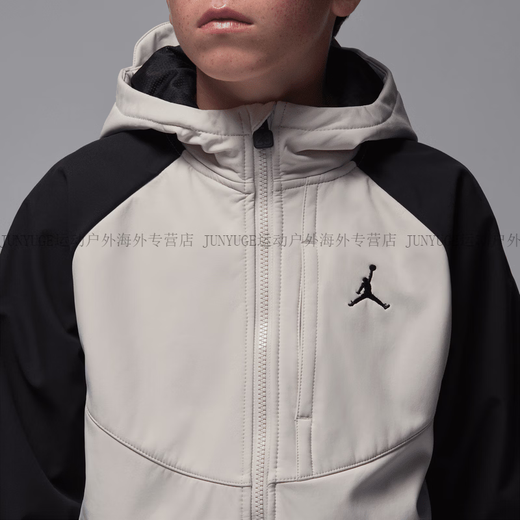 Nike (NIKE) big children's outdoor three-F jacket winter new boys' fleece jacket JORDAN IQ9984 genuine 200 ephedra 160 XS