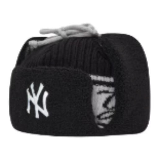 NEW ERAxMLB New York Yankees Acrylic Lei Feng Hat Unisex Couple Style Black Asian Version One Size F