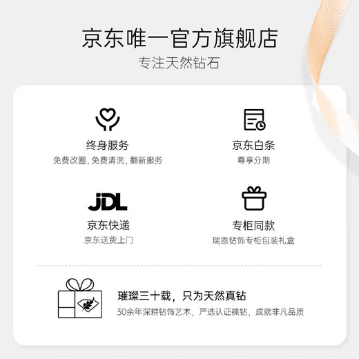 RAINRING Guangyun 18K gold natural diamond earrings, exquisite and versatile, Valentine's Day gift for girlfriend, about 7.5 points