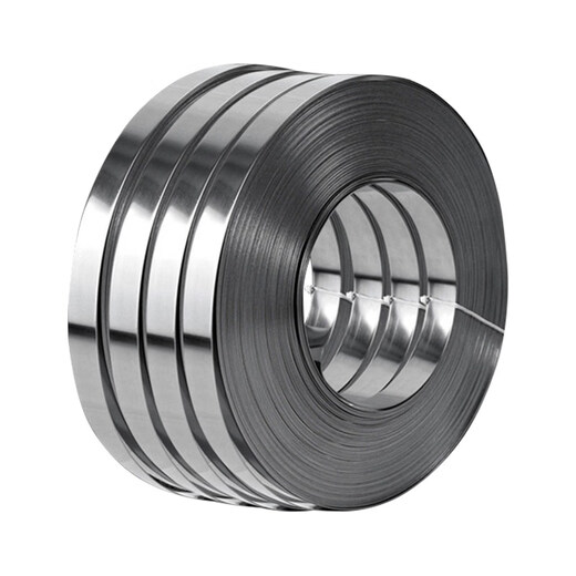 Stainless steel tie 201 stainless steel tie reel with wire pole hoop sign board packing tape marine metal 19*0.76mm (30 meters/roll)