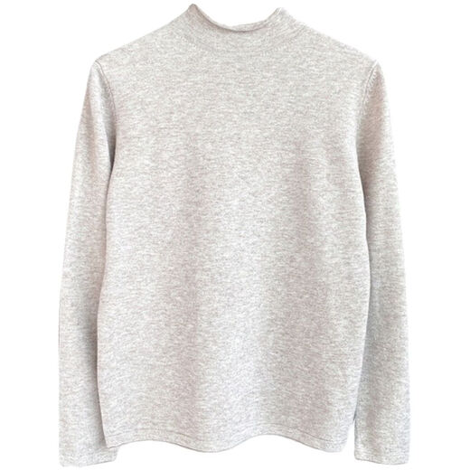 Red knitted half turtleneck bottoming shirt for women, autumn and winter inner wear 2024 new slim sweater, stylish long-sleeved top, brick red S S