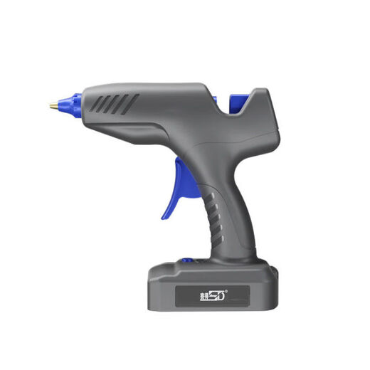 Jieyunmao hot melt glue household high-power manual hot melt glue wireless lithium battery glue SD81560W charging glue SD-815 hot melt glue wireless lithium battery model 60W gray