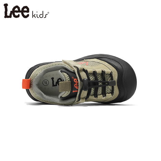 LEE KIDS children's sports shoes men's and women's running shoes 26 spring new running shoes non-slip wear-resistant running shoes casual shoes military green 26 inner length 16.8cm suitable for feet 15.8-16.3cm long