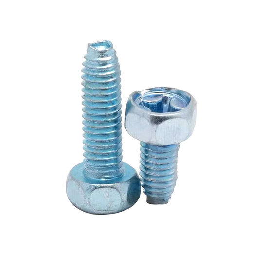 GB656 external hexagon triangle cross screw self-tapping screw self-locking cabinet bolt MM4M5M6 M4*10500 only