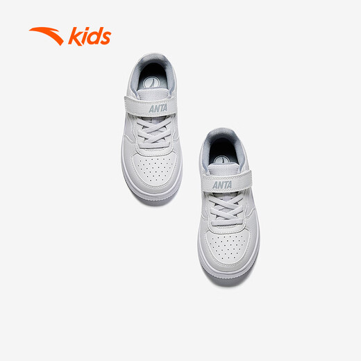 Anta children's sports shoes boys 26 spring lightweight campus white shoes easy sneakers A12619976