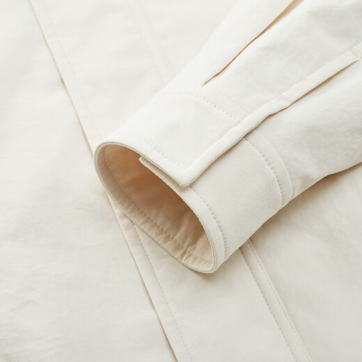 Jiumuwang Shopping Mall Same Style Lucky Series Cotton Jacket Men's 26 Spring New New Year Lapel Jacket Top Fashion Version + Fresh White + DJ2612529 L 175/96A(50)