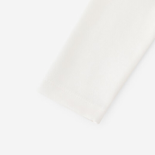 YEEHOO Haute Couture Series Children's T-shirt Boys' Long-Sleeved Top Spring and Summer New Off-White Casual Long-Sleeved T-shirt Off-White 80 cm