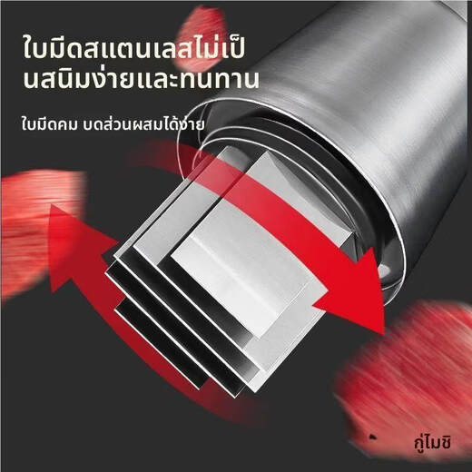 ZFEN Germany imported quality garlic press 304 stainless steel kitchen household garlic blender to pound garlic, chop and mince, upgraded version_stainless steel pat knife, black