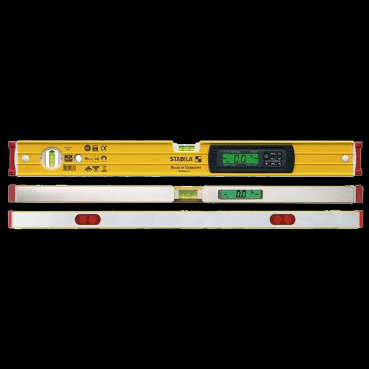 German digital display level STABILA electronic ruler 61cm to 183cm multi-size high precision length 183cm - with strong magnet