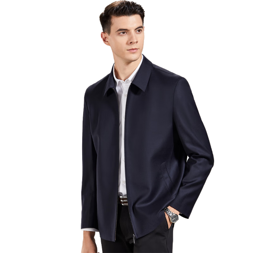 Antonio high-count worsted 100% wool high-end business jacket jacket men's spring and autumn casual executive jacket lapel
