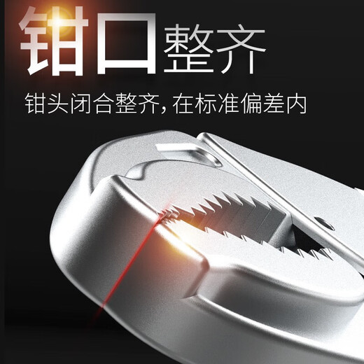 LAOA old A round mouth powerful pliers two-speed large opening clamping pliers maintenance fitter pressure pliers 10 inches LA320410