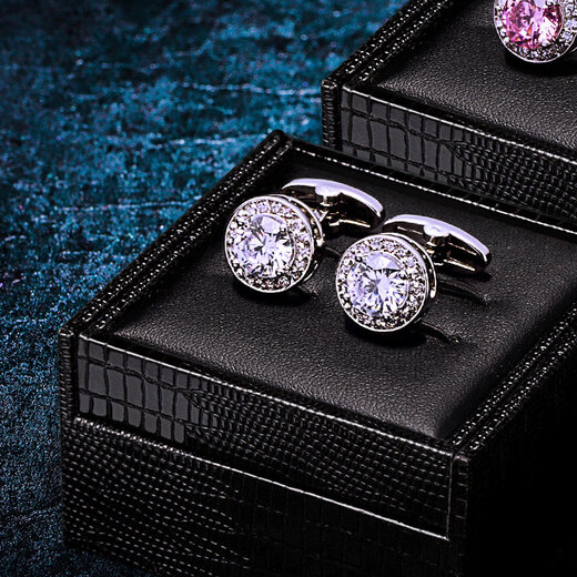 Cufflinks (KFLK) French shirt cufflinks for men, light luxury custom shirts, decorative cuff buttons for women, cufflinks with engraving Cufflinks K016