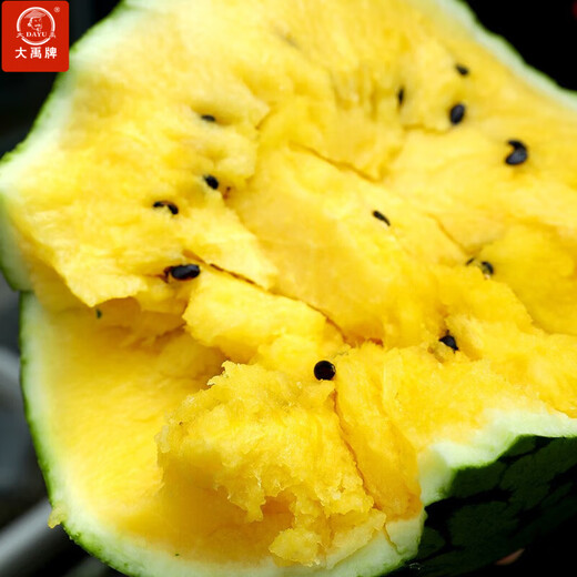 Dayu Yellow Heart Watermelon Seeds, Early Maturity, Yellow Skin, Red Flesh, Yellow Flesh, Special Xiaofeng Watermelon Seeds, Southern Fruit, Yellow Flesh, Small Orchid Watermelon Seeds, 10 capsules, 3 packs