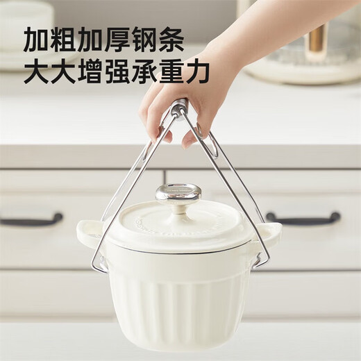 Cui Dahuang anti-scalding clip 304 stainless steel anti-scalding bowl and plate clamp steamer clip household anti-slip kitchen plate lifter 304 stainless steel anti-scalding clip
